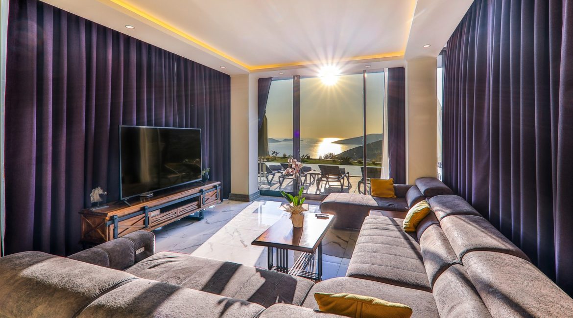 Lounge area at Villa Ayala