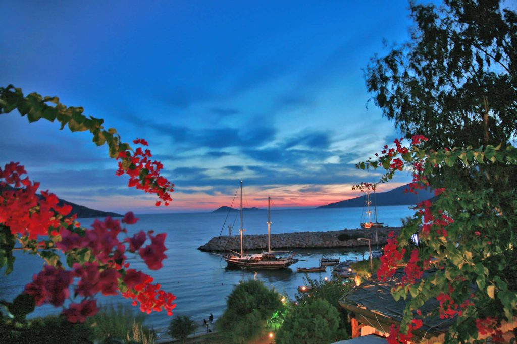 Kalkan's picturesque harbour in Türkiye, where Discerning Collection is hosting the Tapestry Weeks in June and September 2027, inspired by the original Tapestry Holidays.