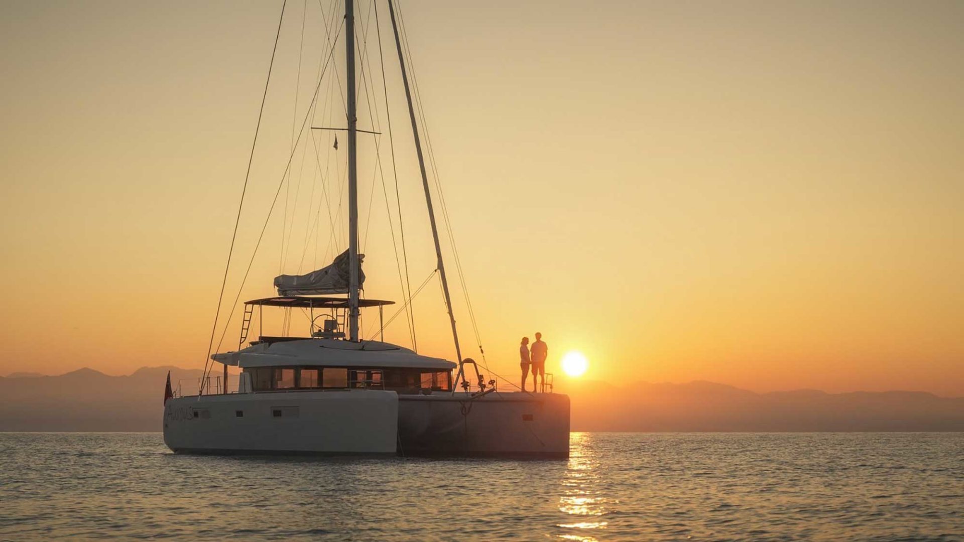 Aurous 6 at sunset