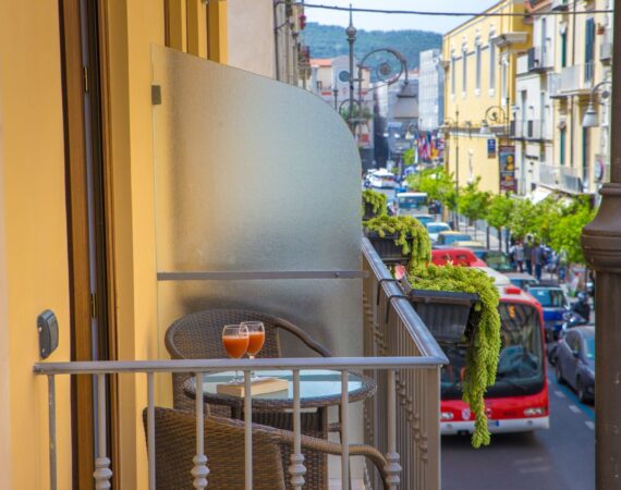 Sorrento City Hotel Standard Room Balcony View
