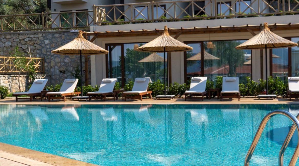 Boho Garden Hotel by day