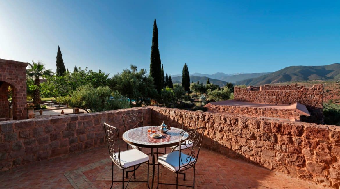 KASBAH ANGOUR TOWER JUNIOR SUITE TERRACE