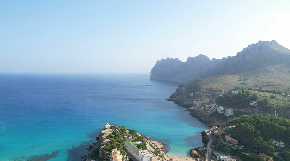 Cala Sant Vicenc seascapes