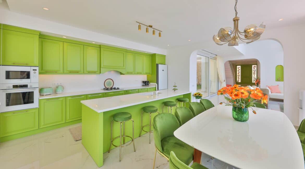 Villa Çalıkuşu spacious kitchen