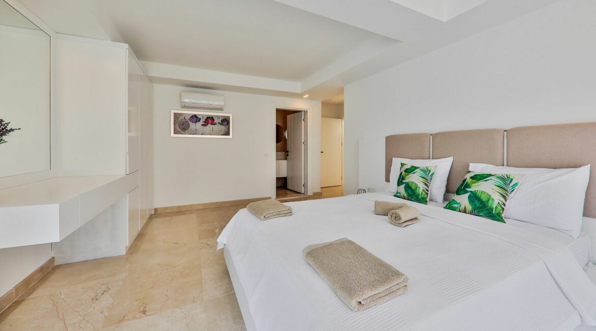 Villa Arden Ege first floor bedroom 3 spacious double soft touches