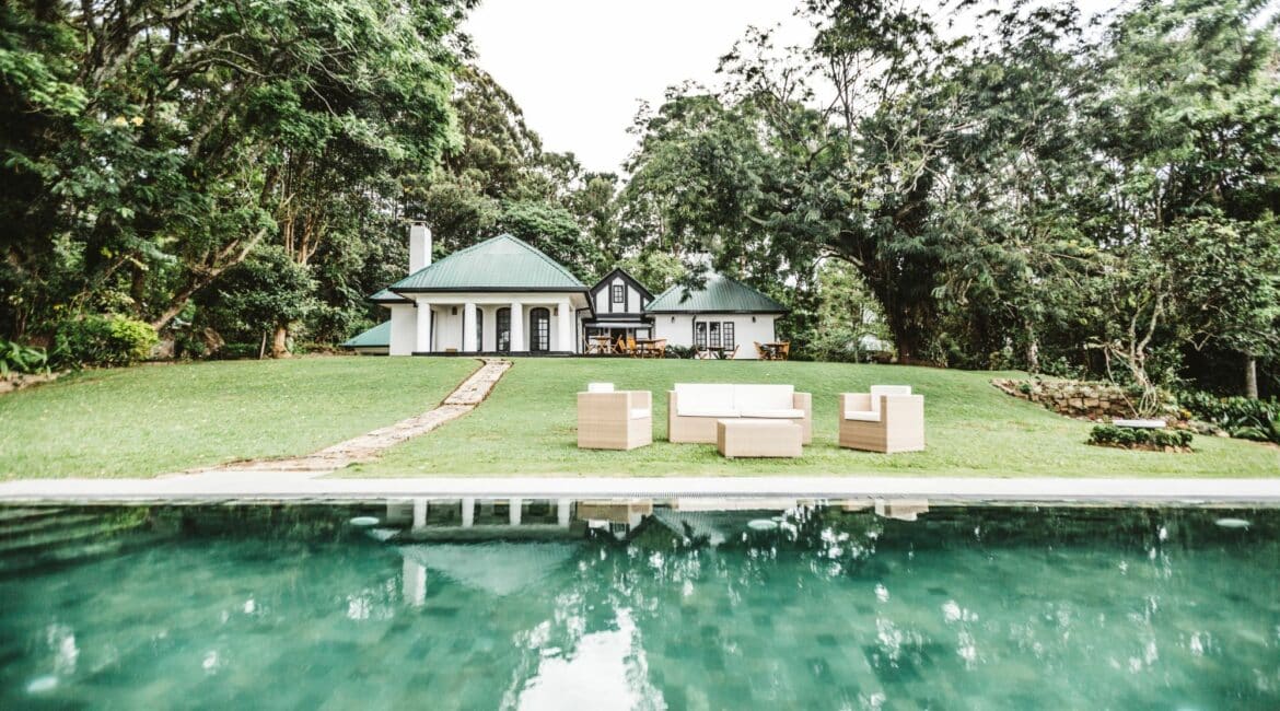Infinity pool at Thotalagala overlooking serene tea hills in Sri Lanka’s Hill Country