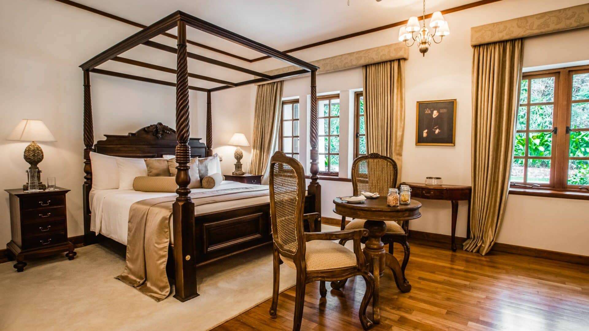 Rev Walter Senior Suite at Thotalagala, a heritage tea bungalow in Sri Lanka’s Hill Country