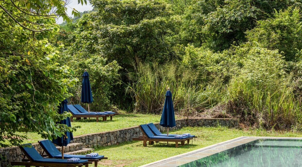 Gal Oya swimming pool and gardens