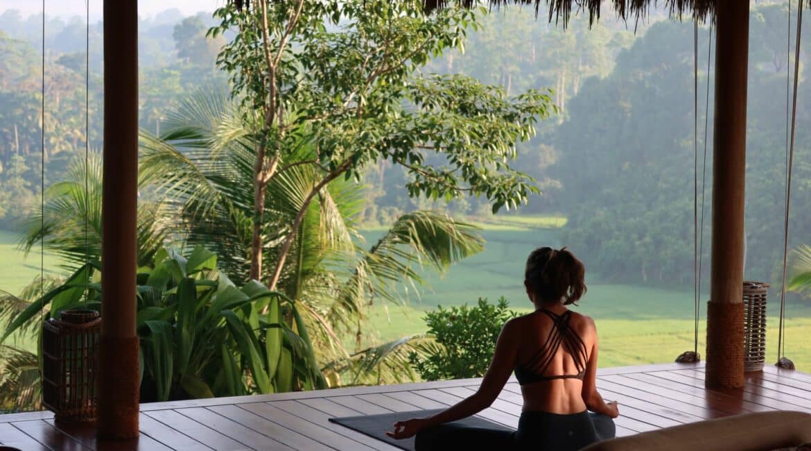 Tekanda Lodge beautiful spaces jungle views yoga alfresco