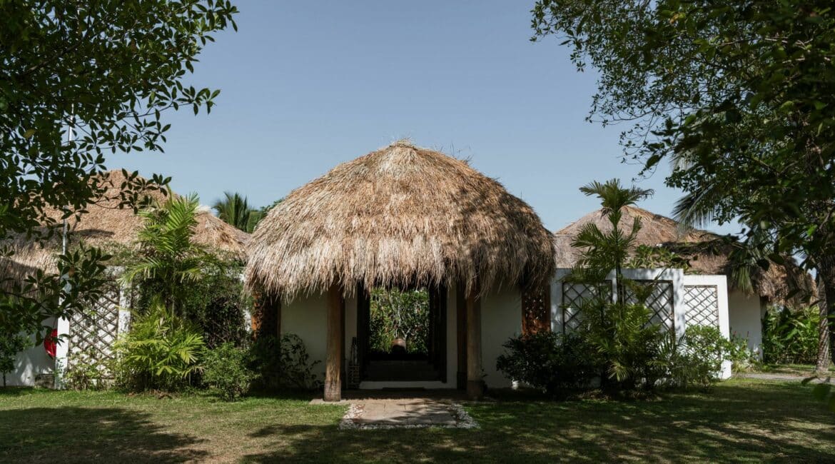 Tekanda Lodge entrance