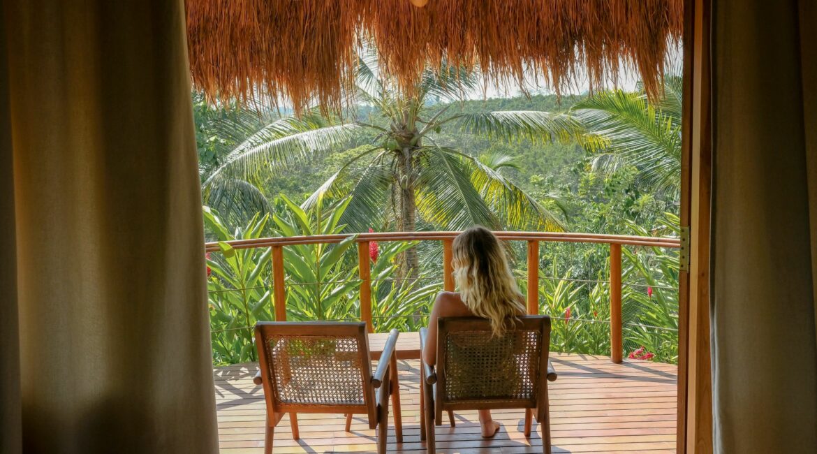 Tekanda Lodge Cabana Kale outside space