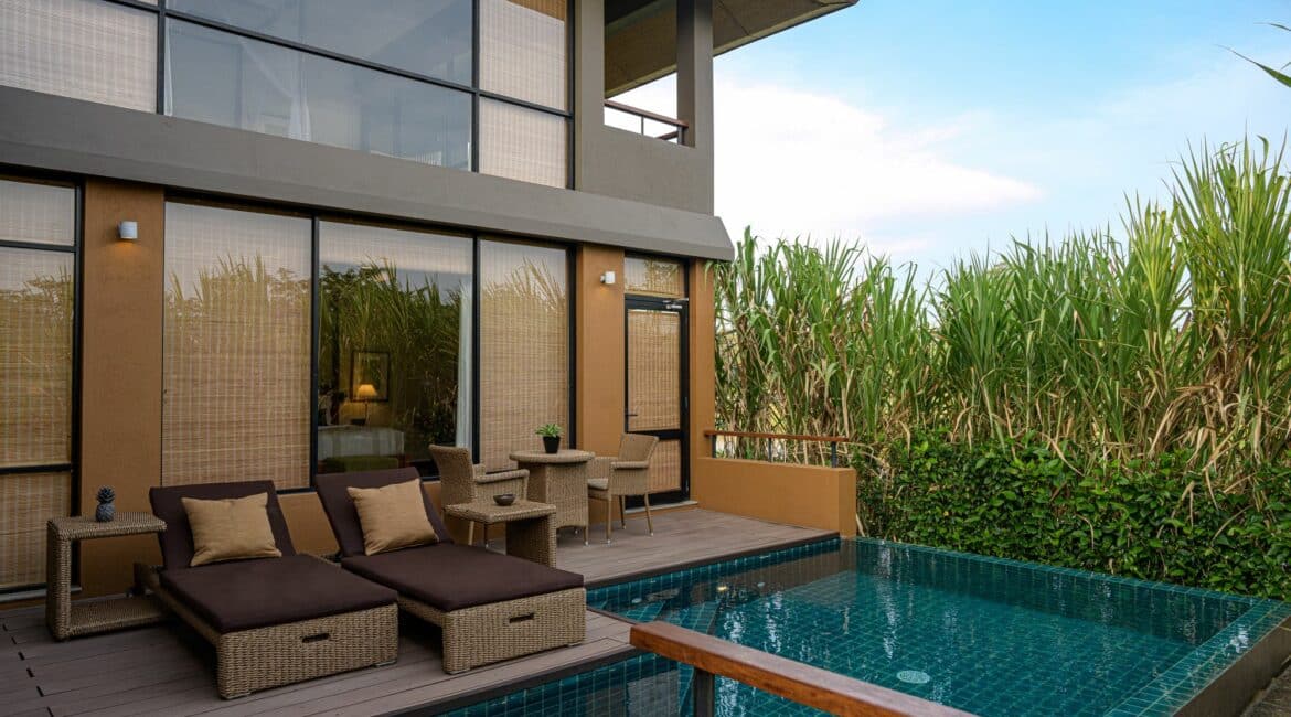 Water Garden Duplex Twin Villas with Plunge Pool swimming pool