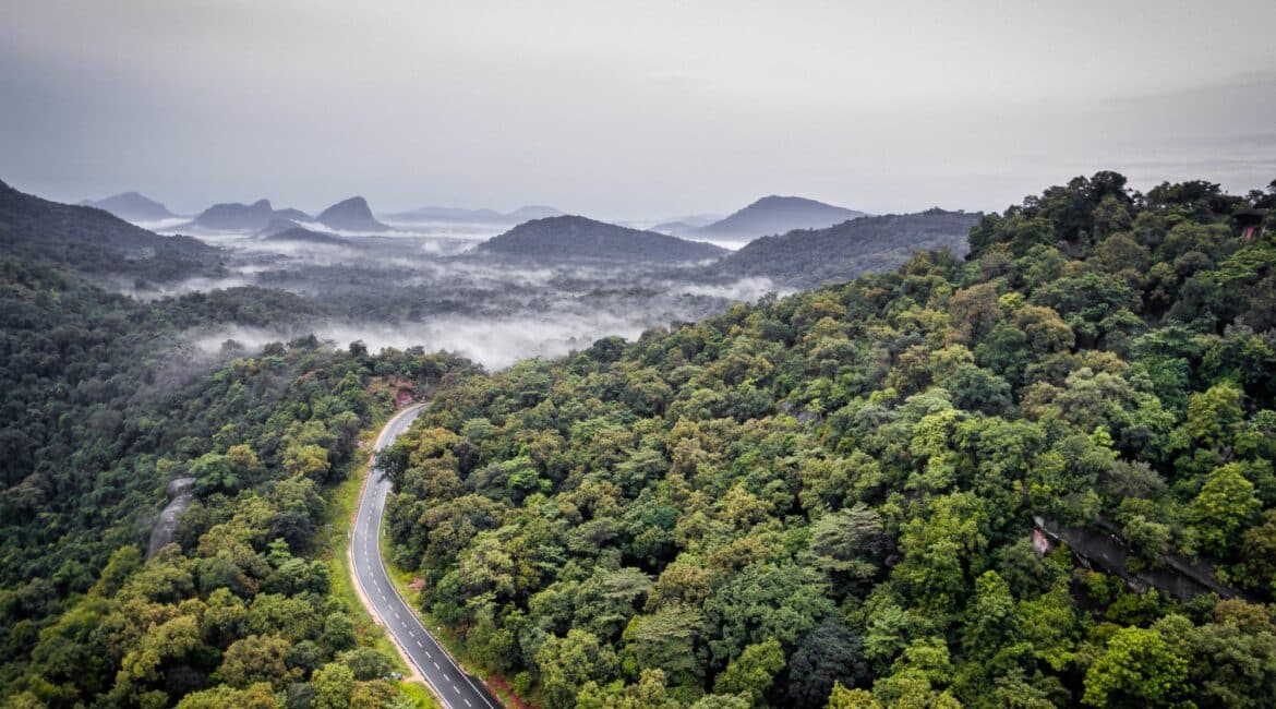 Utterly lush and serene surrounds Gal Oya