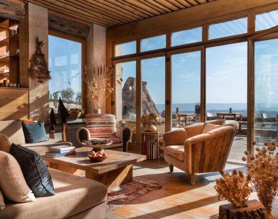 Argos in Cappadocia Seki Lounge laid back sitting area