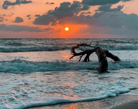 Sunset at Patara Beach near Kalkan