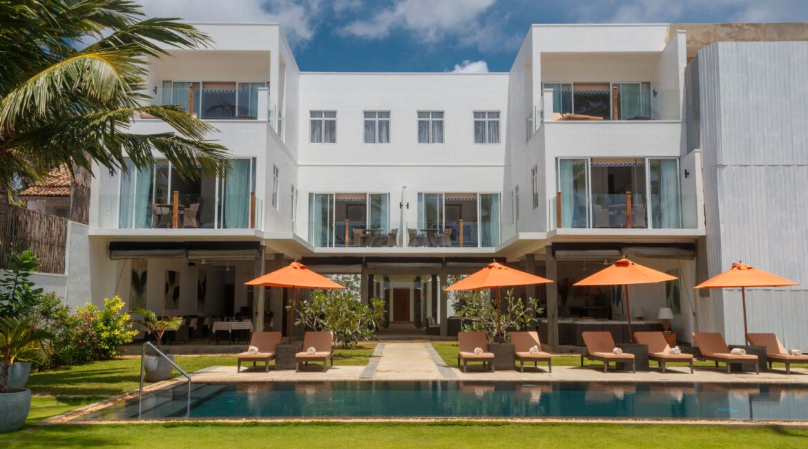 KK Beach rear of the hotel