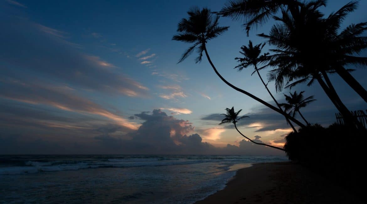 KK Beach dramatic skyline