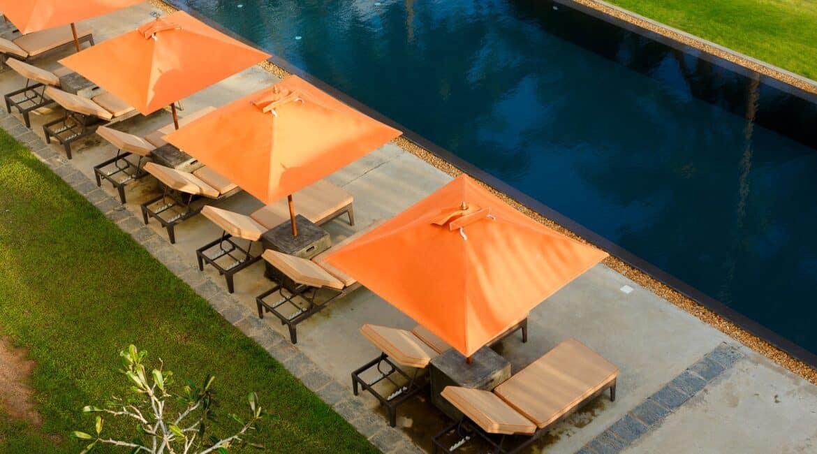 KK Beach beautiful poolside living