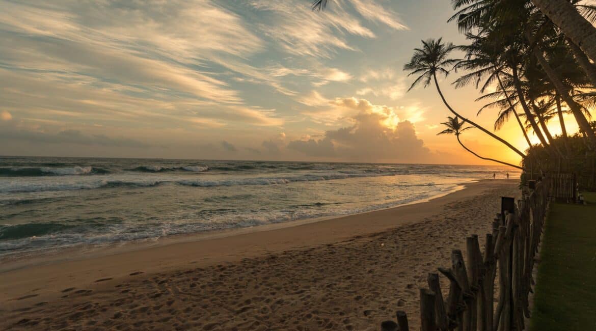 KK Beach at sunset