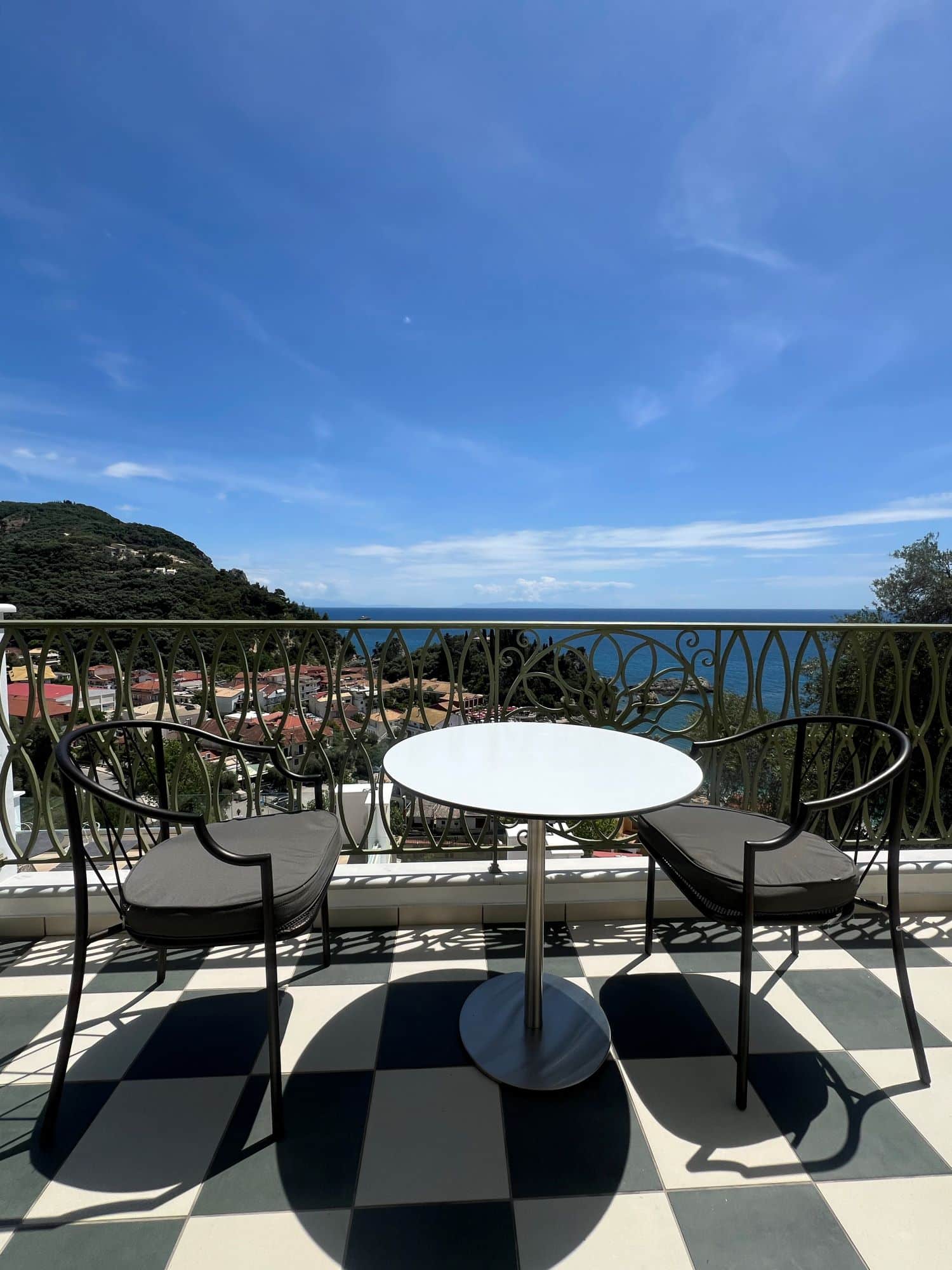 Irida Boutique Hotel Superior Suite Water Lily and glorious balcony with stunning sea views