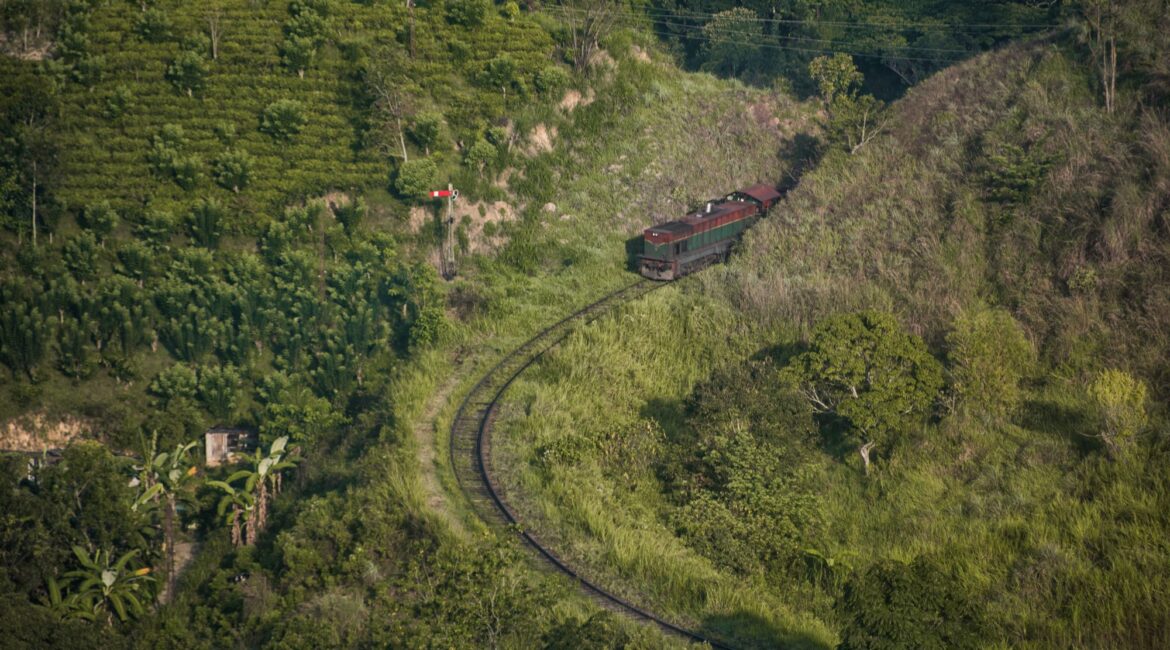 Nine Skies Demodara Loop just below the bungalow