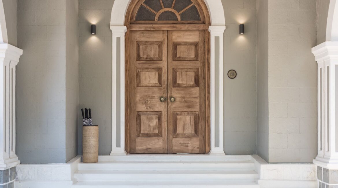 Nine Skies Entrance to the bunglaow