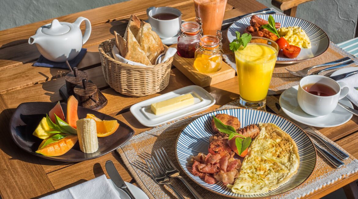 Nine Skies A' La Carte breakfast