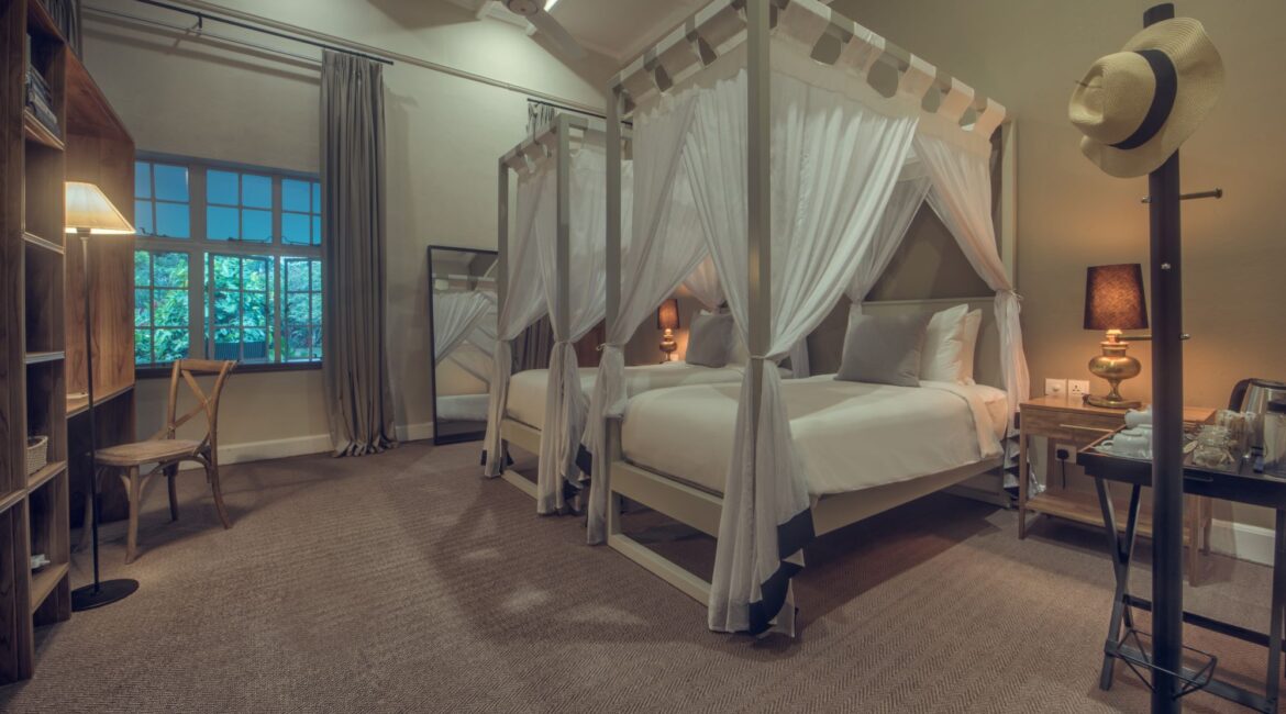 Nine Skies Bedrooms Nine Arches twin bedroom