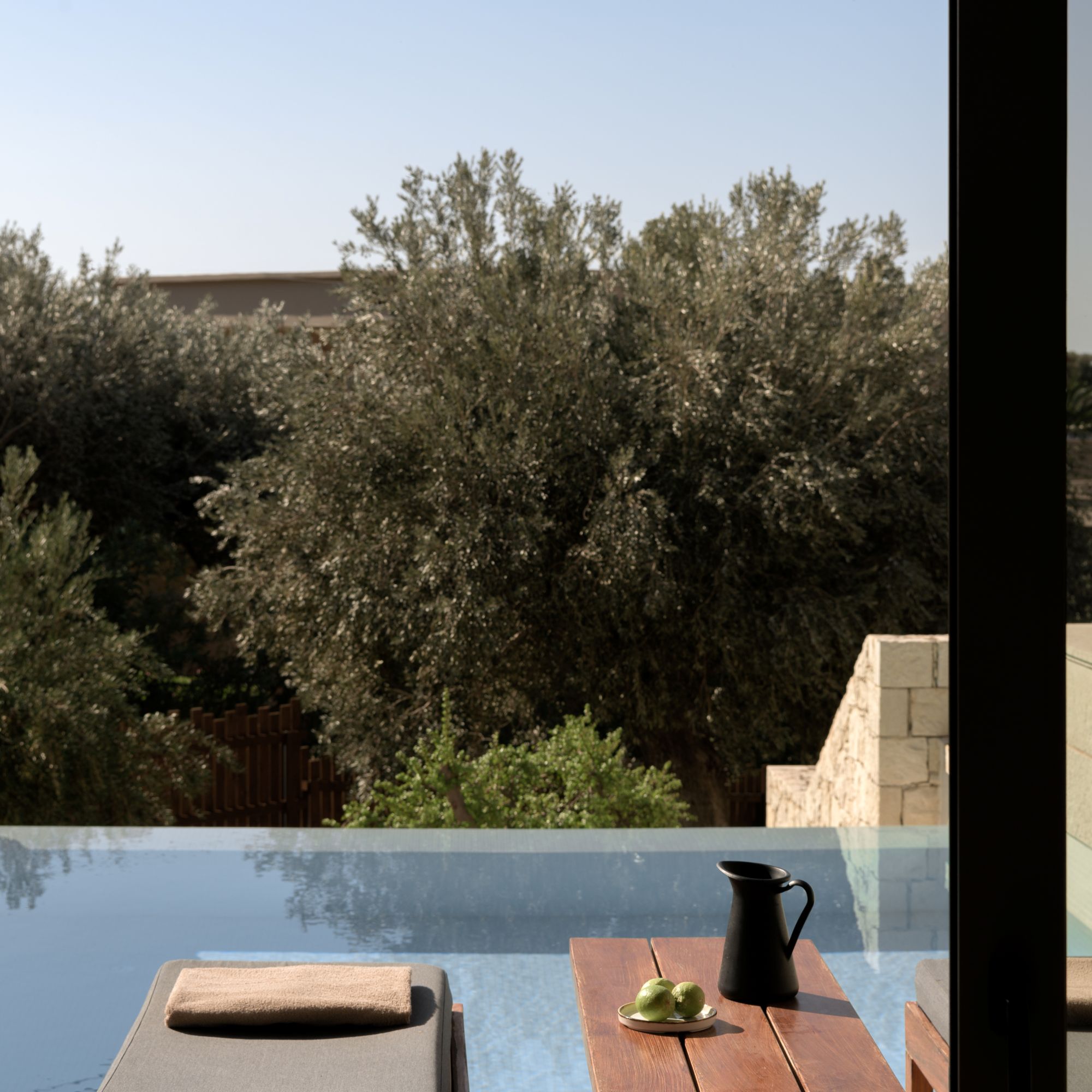 Paralos Irini Mare Suite Mountain View Private Pool and manicured terraces