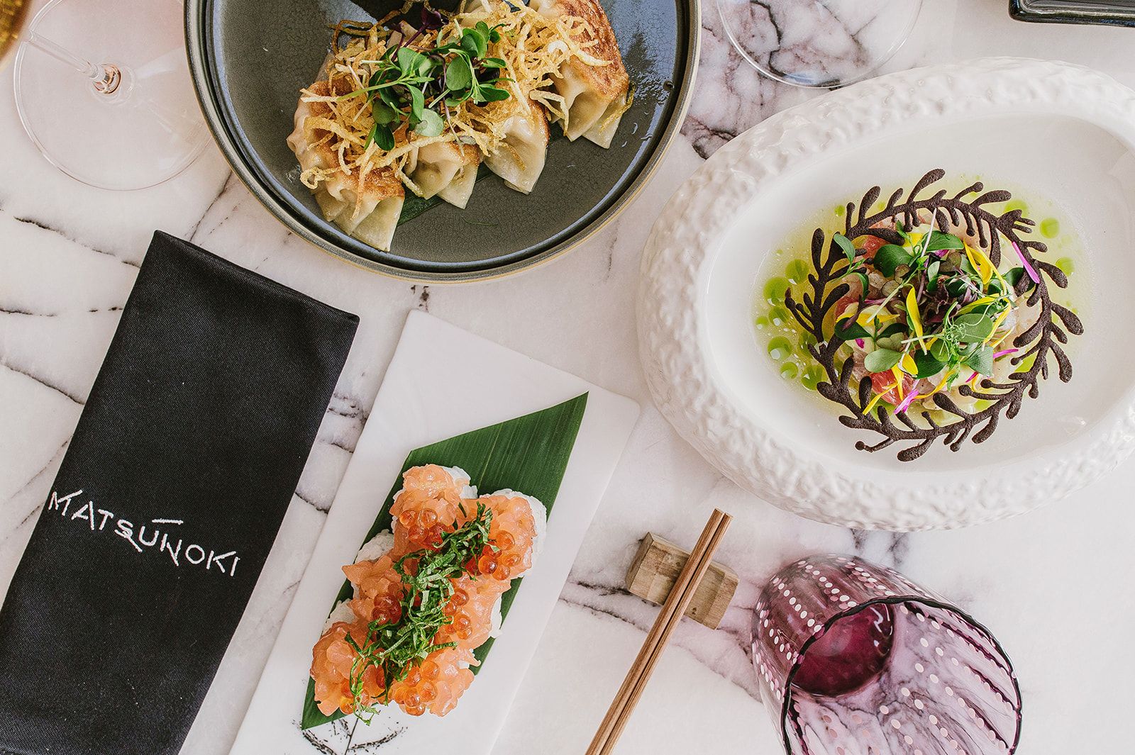 Hotel Bellevue Matsunoki Restaurant gorgeous asian cuisine Losinj Croatia