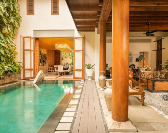 ISHQ Boutique Hotel Colombo Living Area & Pool