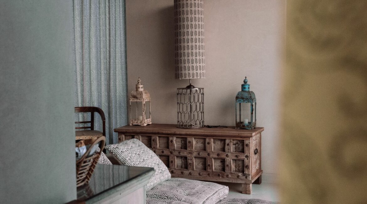 Malbar Hill Sri Lanka Pool Villa comfy day beds just off the bedroom