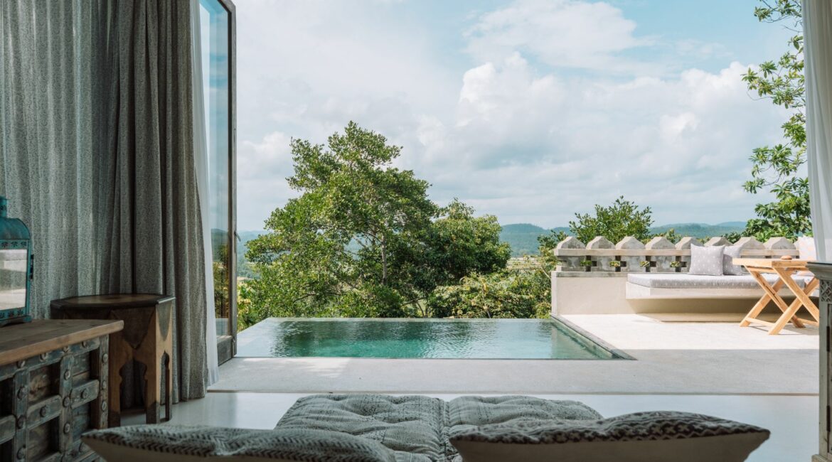 Malbar Hill Sri Lanka Pool Villa relaxed indoor outdoor living