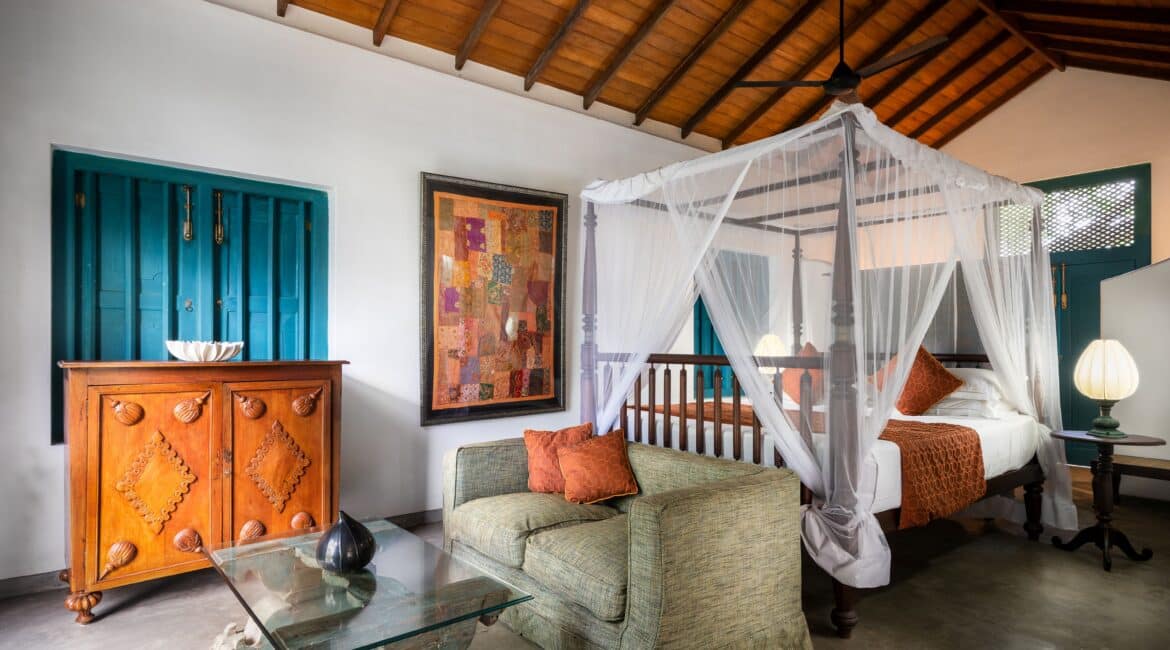 The Last House Sri Lanka Tangalle Moonamal Room spacious beautiful interiors