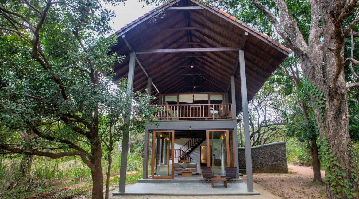 Wild Grass Nature Resort Sri Lanka Villa Mousedeer Superior Family Villa Frontal view