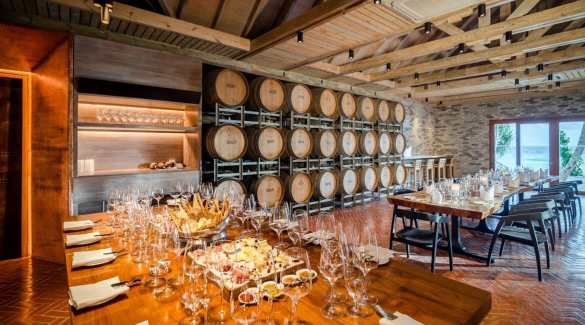 Amilla Resort Maldives Cellar Door
