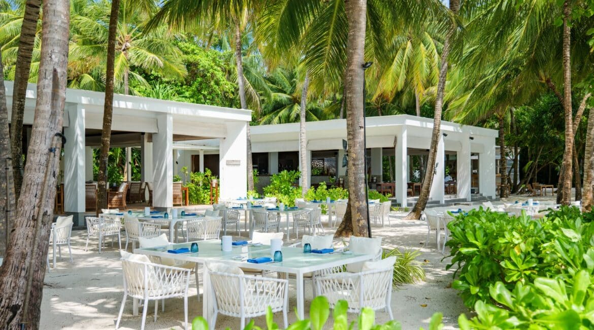 Amilla Resort Maldives Baazaar Outdoor Dining
