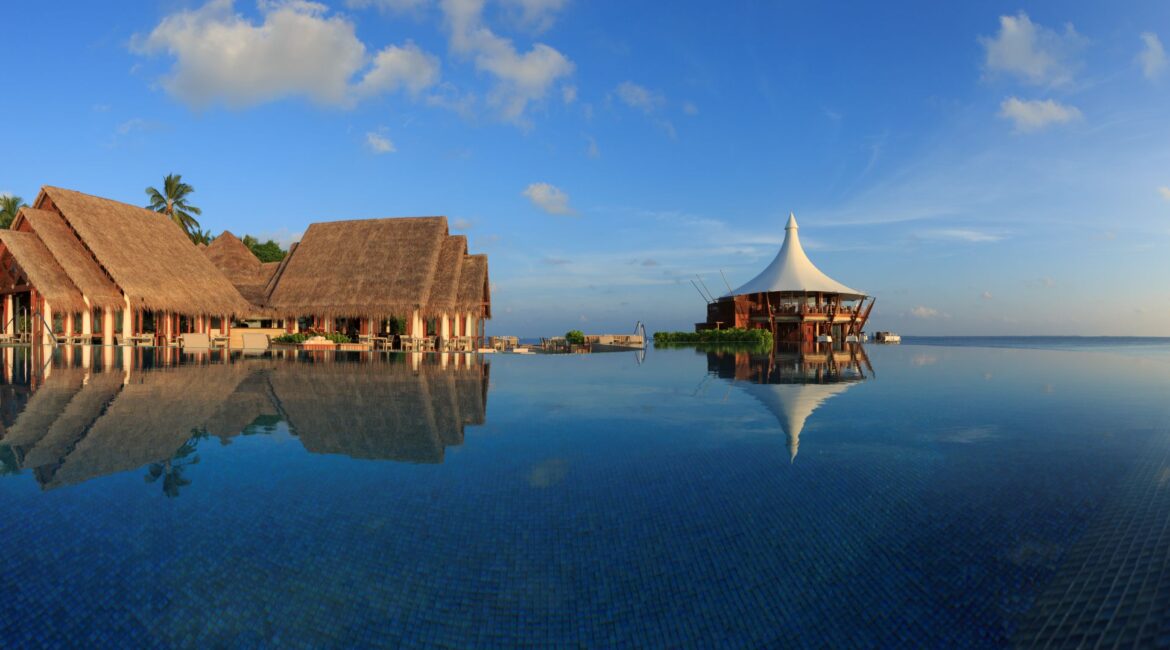 Baros Maldives Lime Restaurant and Indian Ocean Views