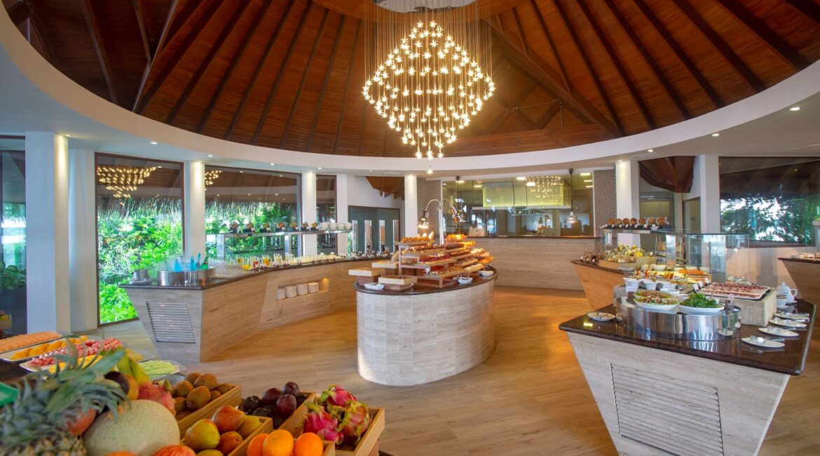 Baros Maldives Lime Restaurant stunning interiors