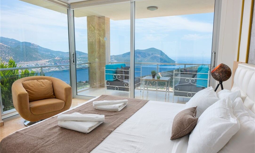 Villa Kayra in Kalkan double bedroom