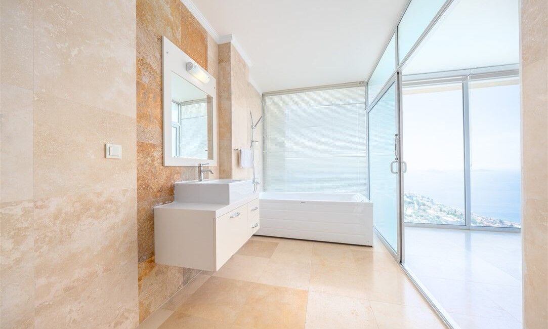 Villa Kayra in Kalkan contemporary bathrooms