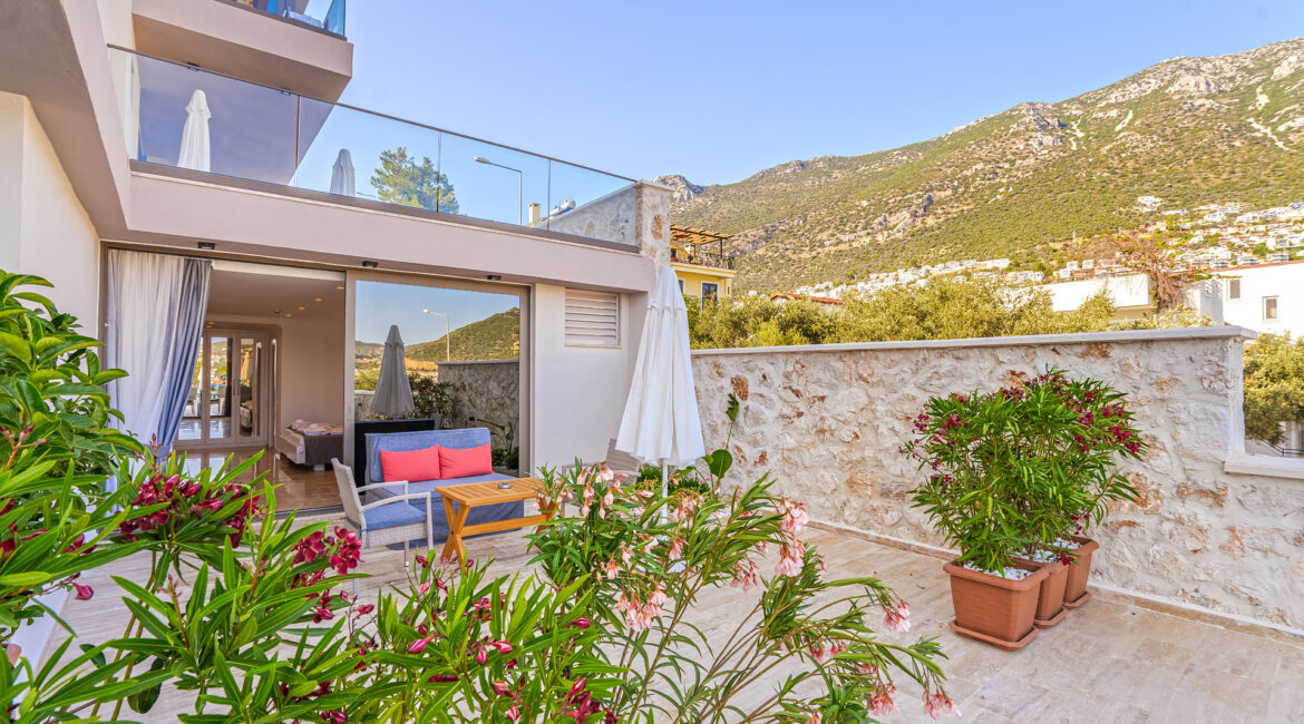 Oasis Hotel Kalkan 804 Pool View Room New building wonderful outside terrace