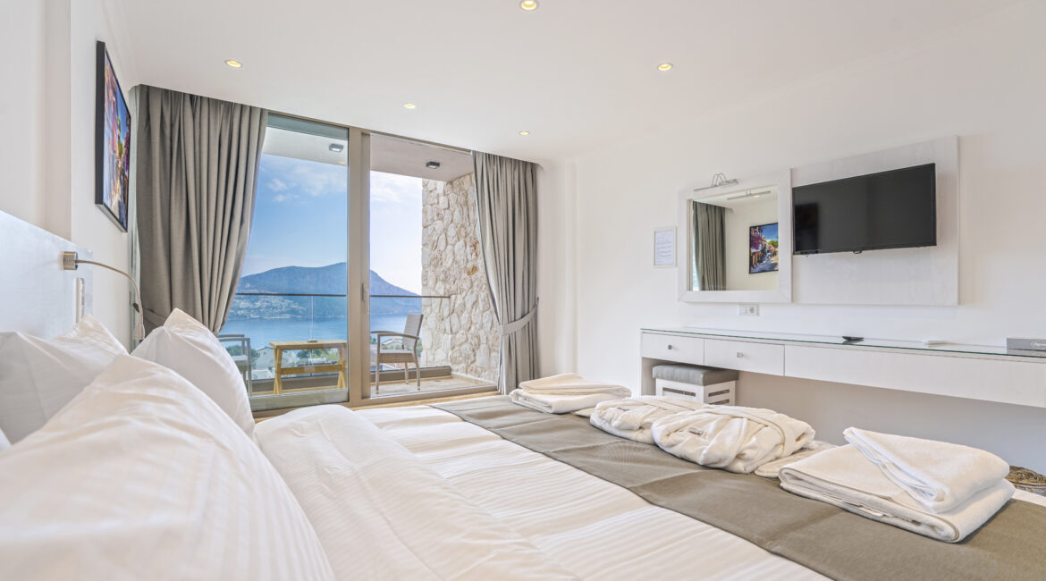 New Building ( Fourth Building) Sea View Suite 902 spacious bedroom