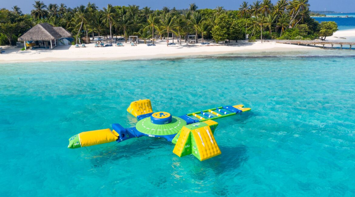 Finolhu Maldives Luxury Resort Water Park
