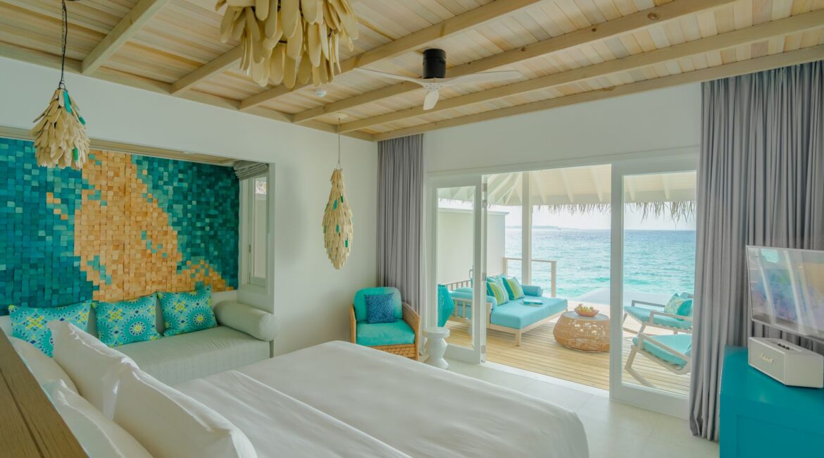 Stunning interior design Finolhu Maldives Luxury Resort