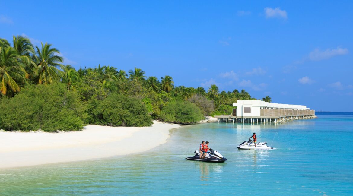 Dhigali Maldives Jet Skiing