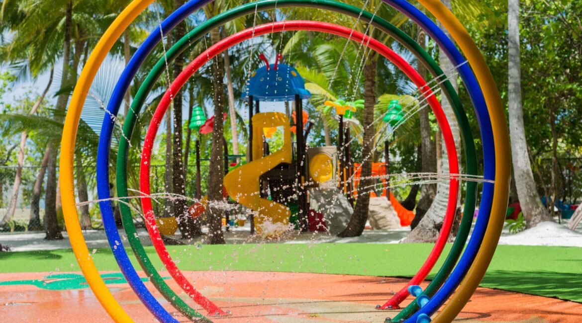 Dhigali Maldives kids playground