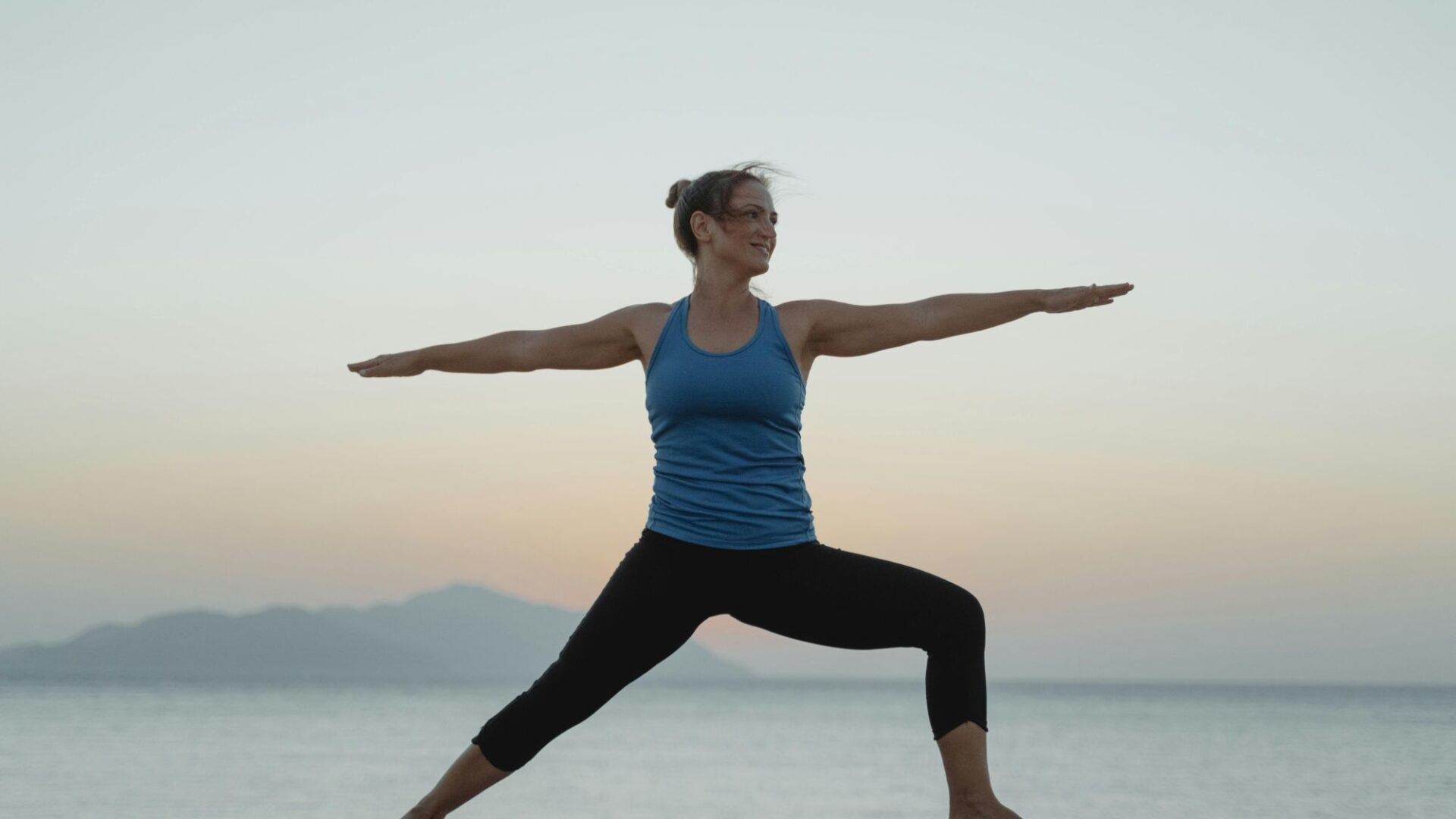 Yoga in the mediterranean