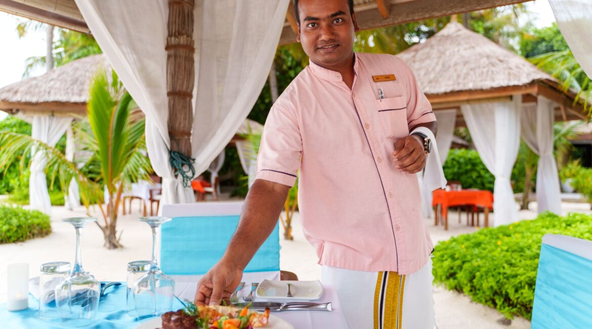 Reethi Faru Resort Reethi Grill in the Maldives