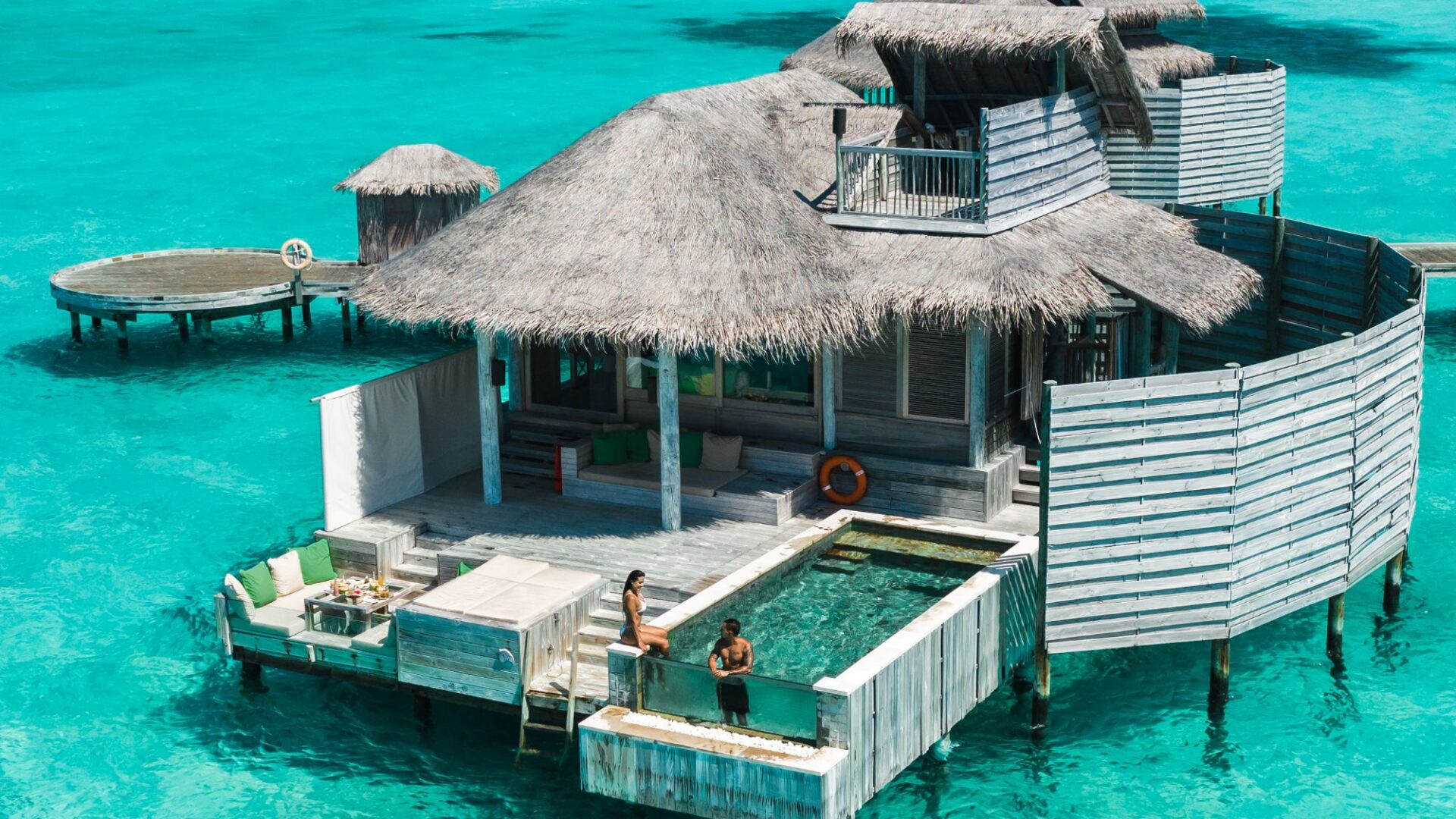 Sunset Laamu Water Villa With Pool Six Senses Laamu Maldives